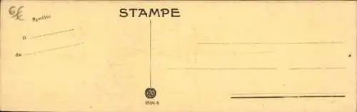 Ak Venezia Venedig Veneto, Markusdom, Glockenturm, Gemälde La Vergine col Figlio in trono, Bellini