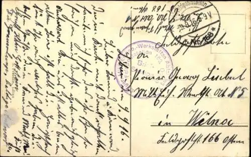 Ak Liepaja Libau Lettland, Südseite, Gesamtansicht