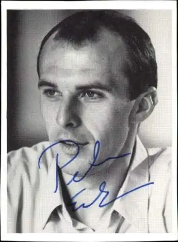 Ak Schauspieler Peter Ecker, Portrait, Autogramm