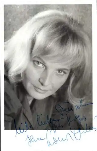 Ak Schauspielerin Lona Dubois, Portrait, Autogramm