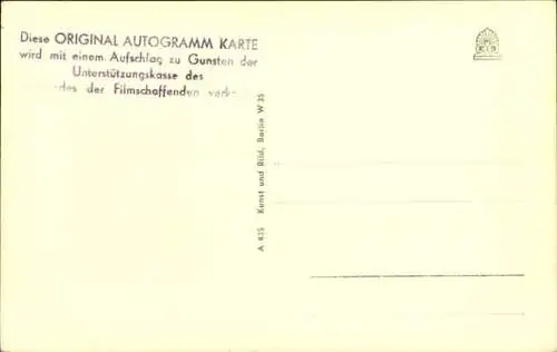 Ak Schauspieler Eckart Dux, Portrait, Autogramm