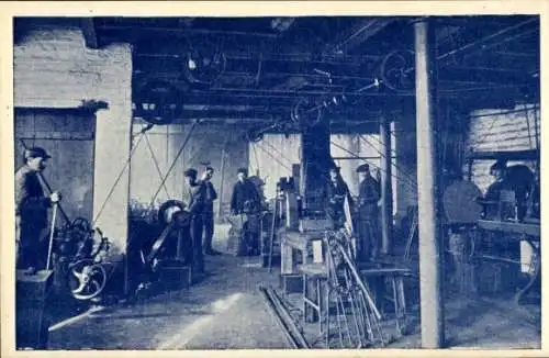 Ak Nordstemmen in Niedersachsen, Werkstatt, Metallwerkstatt F. Veuskens