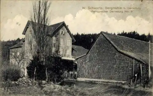 Ak Derneburg Holle, Bergmühle