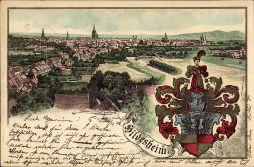 Wappen Litho Hildesheim in Niedersachsen, Gesamtansicht