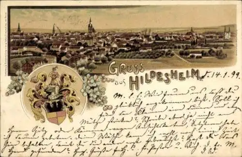 Wappen Litho Hildesheim in Niedersachsen, Gesamtansicht