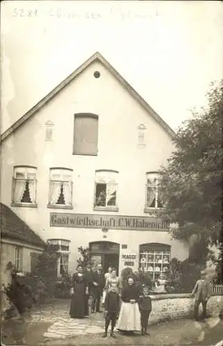 Foto Ak Löwensen Bad Pyrmont in Niedersachsen, Gastwirtschaft, Maggi Reklameschild