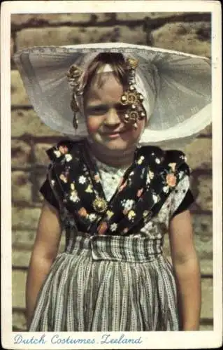 Ak Zeeland Niederlande, Niederländische Volkstrachten