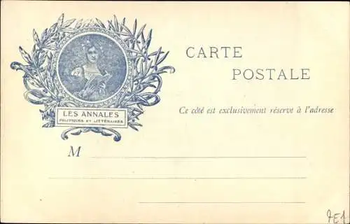 Ak Schriftsteller Courteline, Abel Hermant, Rollinat, Annales Politiques et Litteraires