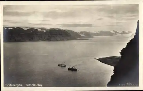 Ak Spitsbergen Spitzbergen Norwegen, Temple Bay, Tempelbucht