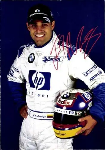 Autogrammkarte Motorrennsport, Jan Pablo Montoya