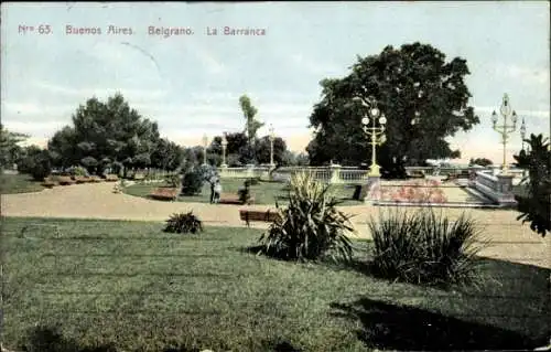 Ak Belgrano Argentinien, La Barranca