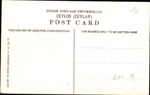 Ak Colombo Ceylon Sri Lanka, Prince Street
