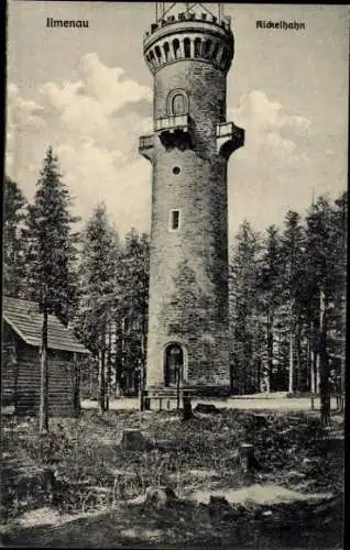 Ak Ilmenau in Thüringen, Kickelhahn, Turm