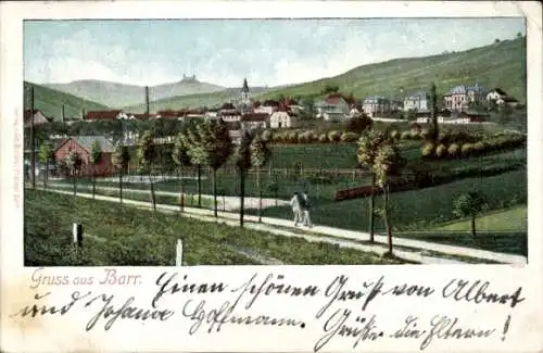 Ak Barr Elsass Bas Rhin, Panorama
