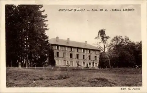 Ak Arconsat Puy de Dôme, Château Landrevie