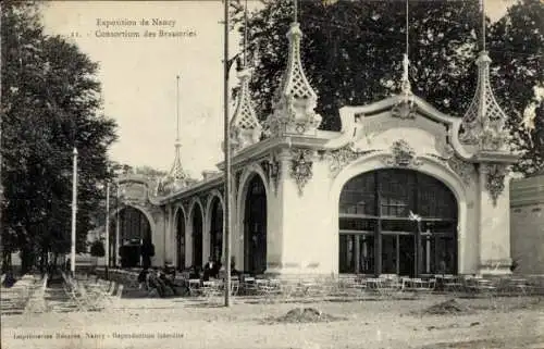 Ak Nancy Meurthe et Moselle, Brauereikonsortium