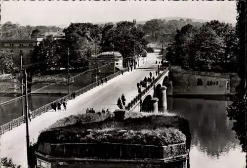 Ak Thionville Diedenhofen Lothringen Moselle, Brückenblick