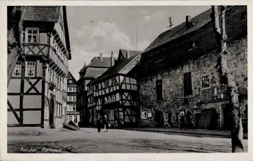 Ak Fritzlar in Hessen, Rathaus