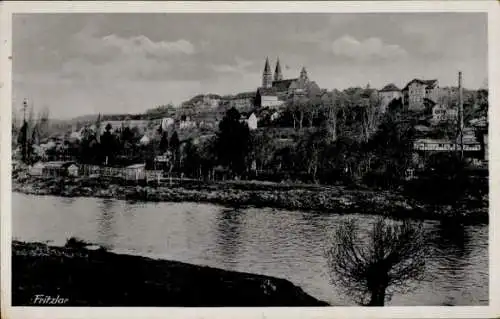 Ak Fritzlar in Hessen, Teilansicht