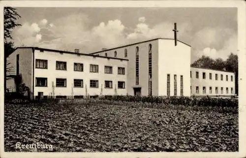 Ak Großkrotzenburg in Hessen, Kreuzburg, Missionshaus der weißen Väter