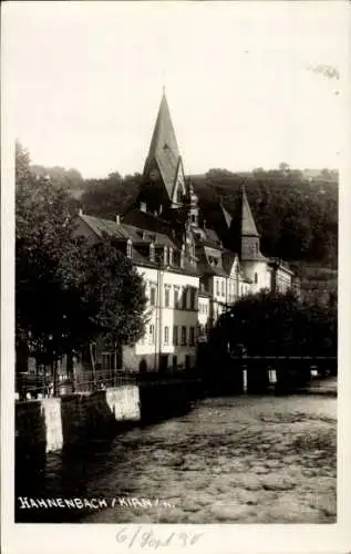 Ak Hahnenbach bei Kirn an der Nahe, Teilansicht