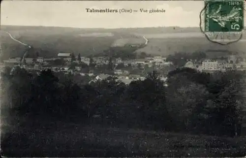 Ak Talmontiers Oise, vue generale