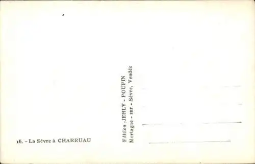 Ak Charruau Vendée, La Sevre