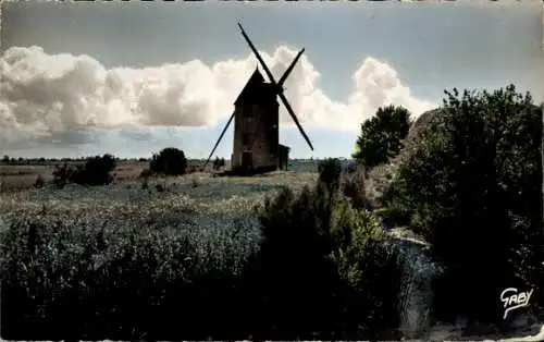 Ak Saint Jean de Monts Vendée, Moulin du Pre Danion