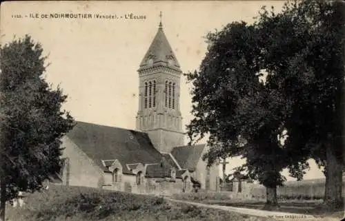 Ak Noirmoutier Vendée, Kirche