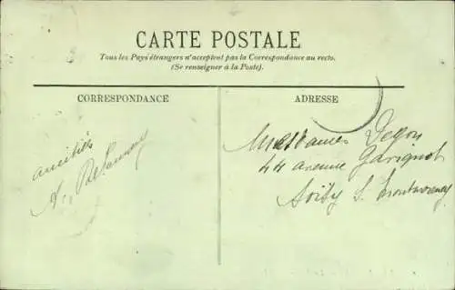 Ak Le Crotoy Somme, Strandpartie