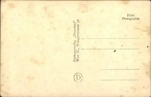 Ak Wien II, Blick auf das Stadion, Spielfeld