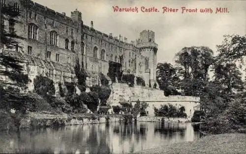 Ak Warwick Warwickshire England, Warwick Castle