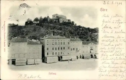 Ak Gorizia Görz Friuli Venezia Giulia, Schloss