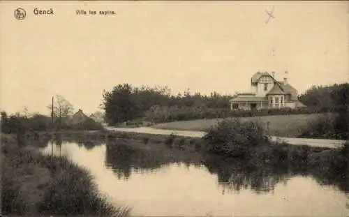 Ak Genck Flandern Limburg, Villa les sapins