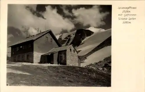 Ak Tux in Tirol, Spanaglhaus, Gefrorene Wand Spitze