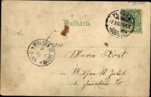 Halt gegen das Licht Schlittenfahrt, Kinder, Winterszene