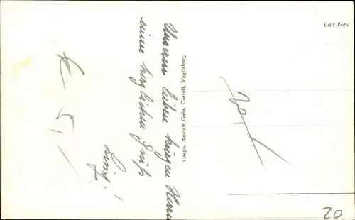 Ak Lissy Riedinger, Portrait, Autogramm