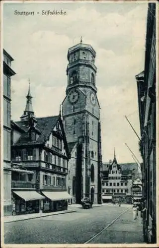 Ak Stuttgart in Württemberg, Stiftskirche