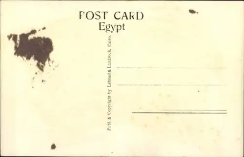 Ak Port Said Ägypten, Lesseps Monument