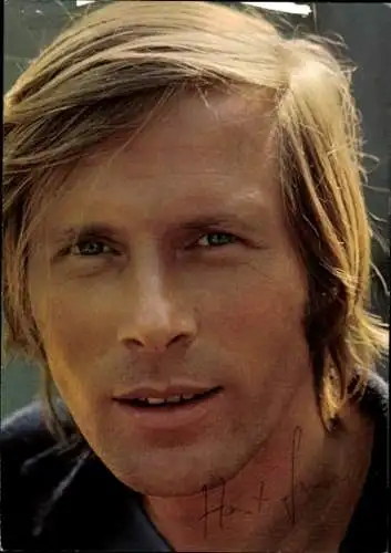 Ak Schauspieler Horst Janson, Portrait, Autogramm