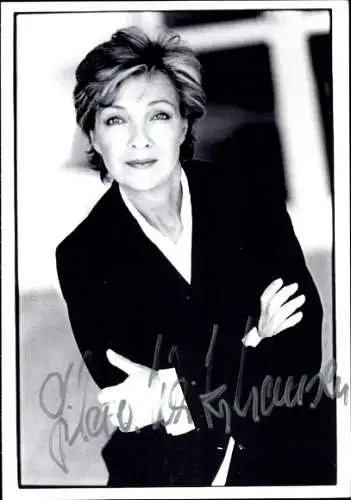 Ak Schauspielerin Gila von Weitershausen, Portrait, Autogramm