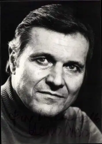 Ak Schauspieler Heinz Weiss, Portrait, Autogramm