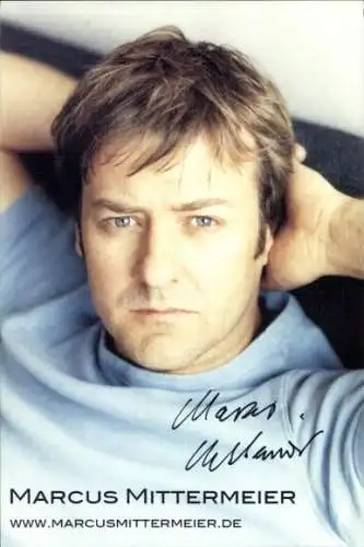 Ak Schauspieler Marcus Mittermeier, Portrait, Autogramm