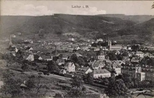 Ak Lahr im Schwarzwald Baden, Gesamtansicht