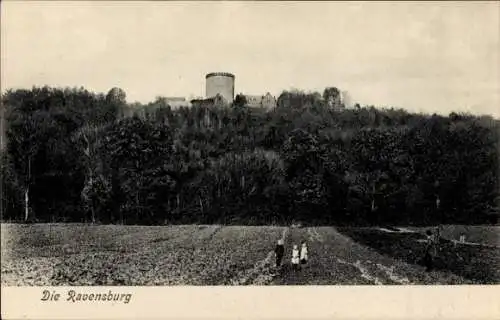Ak Borgholzhausen in Westfalen, Burg Ravensberg, Ravensburg