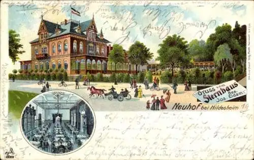 Litho Neuhof Hildesheim in Niedersachsen, Hotel Sternhaus, Festsaal