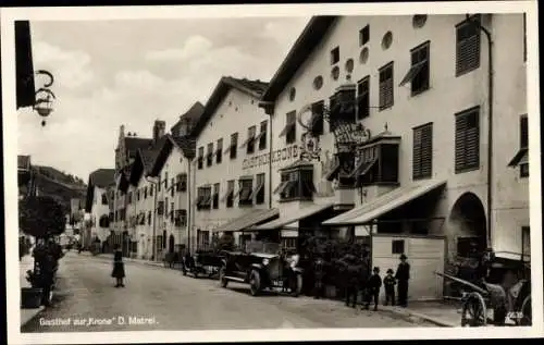 Ak Matrei am Brenner Deutsch Matrei Tirol, Gasthof zur Krone