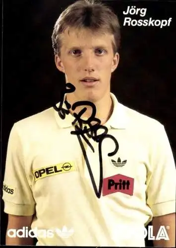 Ak Tischtennis, Jörg Rosskopf, Borussia Düsseldorf, Autogramm