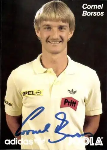 Ak Tischtennis, Cornel Borsos, Borussia Düsseldorf, Autogramm
