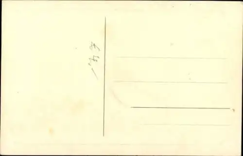 Ak Cairo Kairo Ägypten, Haus mit Veranda